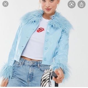 ISO Mia Pleather Faux Fur Jacket!!